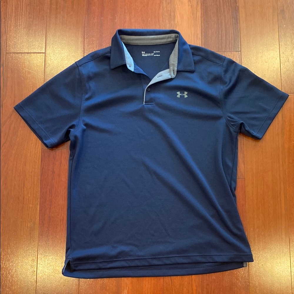 Under Armour Blue Performance Polo Shirt